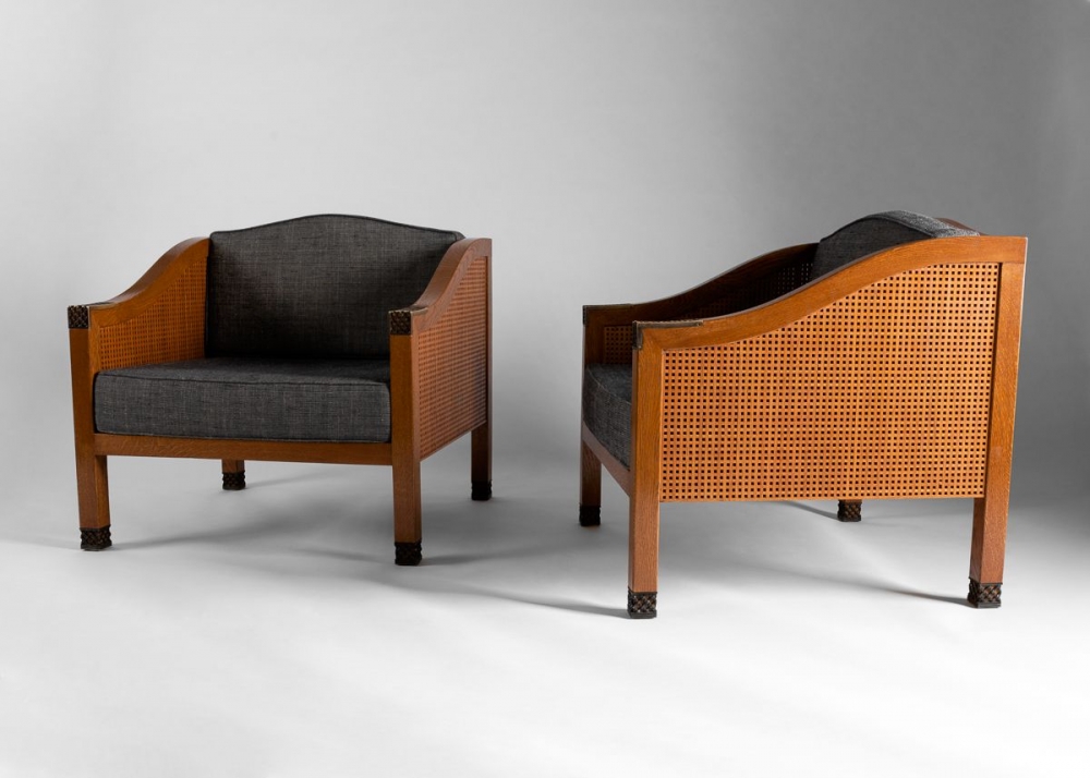 Louis Cane Chairs